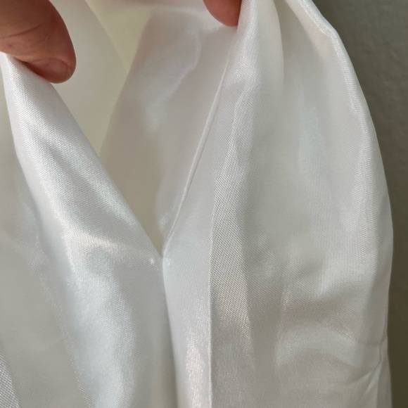 NWOT Ready For Romance Ivory Sleeveless Maxi Dress With Pockets - Picture 6 of 9